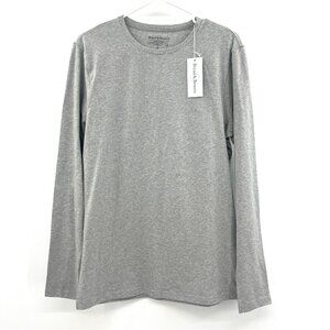 NWT Bread & Butter Gray Melange Long Sleeve Tee T-Shirt Men's Medium